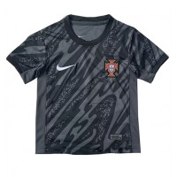 Camisa de Futebol Portugal Goleiro Equipamento Principal Europeu 2024 Manga Curta
